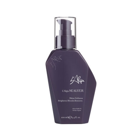 Styling & finishing serum. Adds brilliant shine and softness. Maintains blonde and grey hair free of yellow tones.