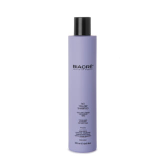 Enhanced No Yellow Shampoo, containing a purplish pigment that neutralises undesiderable yellow/orange reflections. Recommended for blonde, bleached, grey or streaked hair. Contains Organic Aloe Barbadensis and Red Vine extracts, with an hydrating and antioxidant action. Leaves your hair soft and shiny.