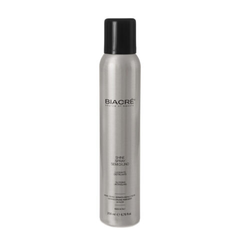 Glossing, untangling spray. Specifically for hair which is dull, lacking vitality and damaged, because it improves its structure making it soft and shiny. With organic Flax, Almond and Apricot Seed oil, it will make your hair shinier and silkier.